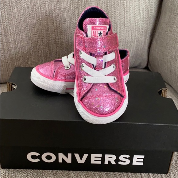 galaxy glitter converse